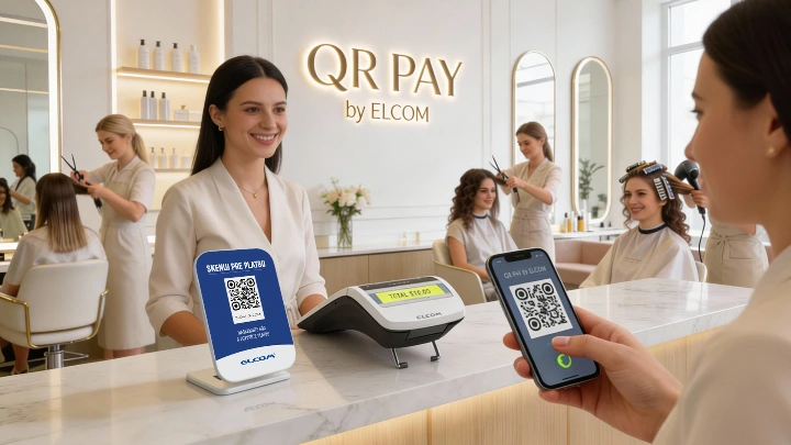 Obsluha pokladnice Euro počas predaja